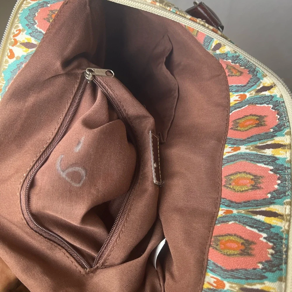 Vintage Jaclyn‎ Smith Multicolor Patterned Tote